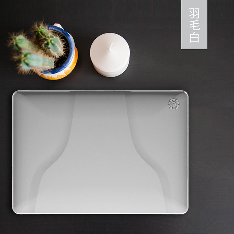 MacBook ケース スタンド付き|Pro 13/15インチ 軽量 ハードシェル ホワイト