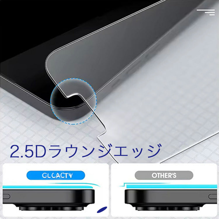 フィルム表面の質感と処理(別アングル)。