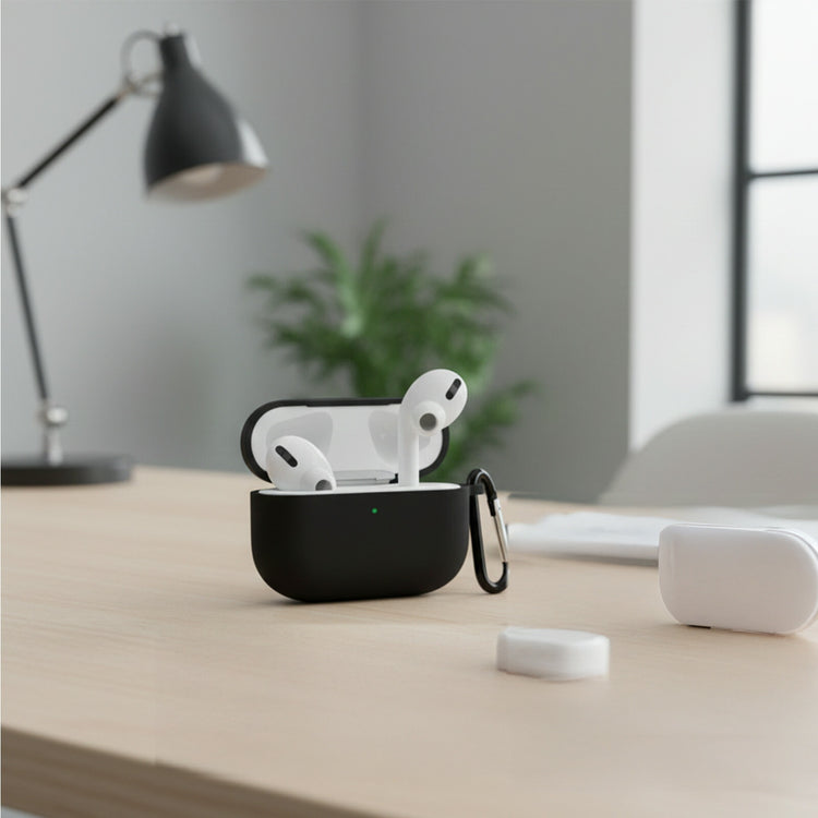 AirPods Pro 2 シリコンケース 6点セット|カラビナ付き 耐衝撃 - 画像9