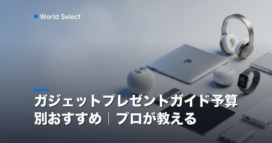 ガジェットプレゼントガイド予算別おすすめ｜プロが教える | World Select [WS_HERO]