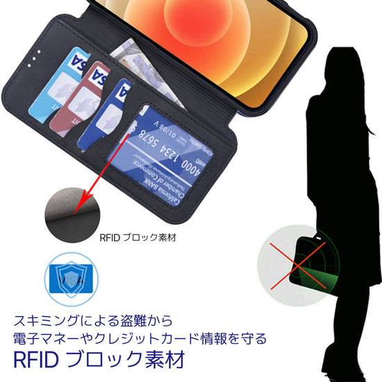 iPhone 13 Pro Max 手帳型ケース｜MagSafe対応 カード収納 - 画像6