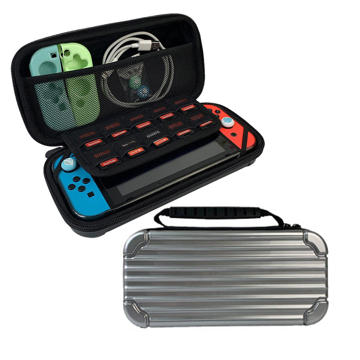 Switch ケース 耐衝撃 Nintendo Switch Lite 収納ケース ニンテンドースイッチ カバー ポーチ ポータブル カード収納 ニンテンドースイッチライト ケース OLED ゲーム周辺機器
