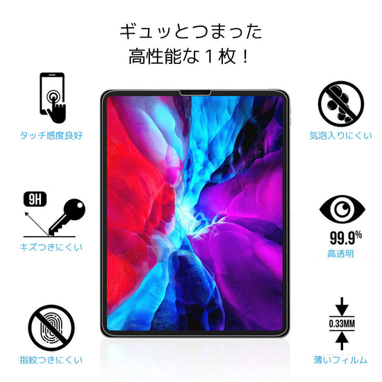 iPad 保護フィルム｜アンチグレア 指紋防止 第11/10/9世代対応 - 画像4