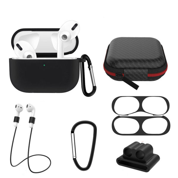 AirPodspro2本体 、ブラックシリコンケース付 ARP-13-BK(ブラック) AirPods Pro(第2世代) / AirPods Pro用